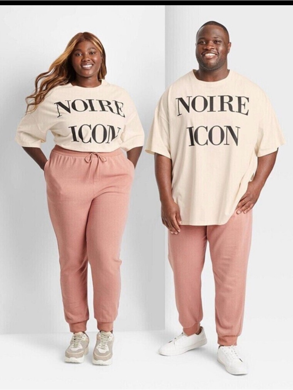 NWT Jolie Noire Unisex Jogger Sweatpants Size 4X